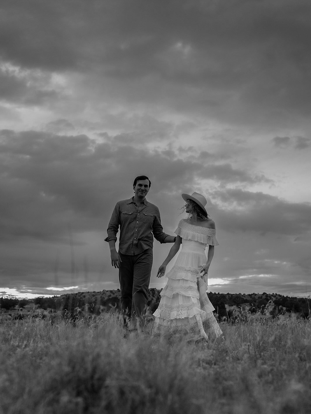 Santa Fe skies with V + S