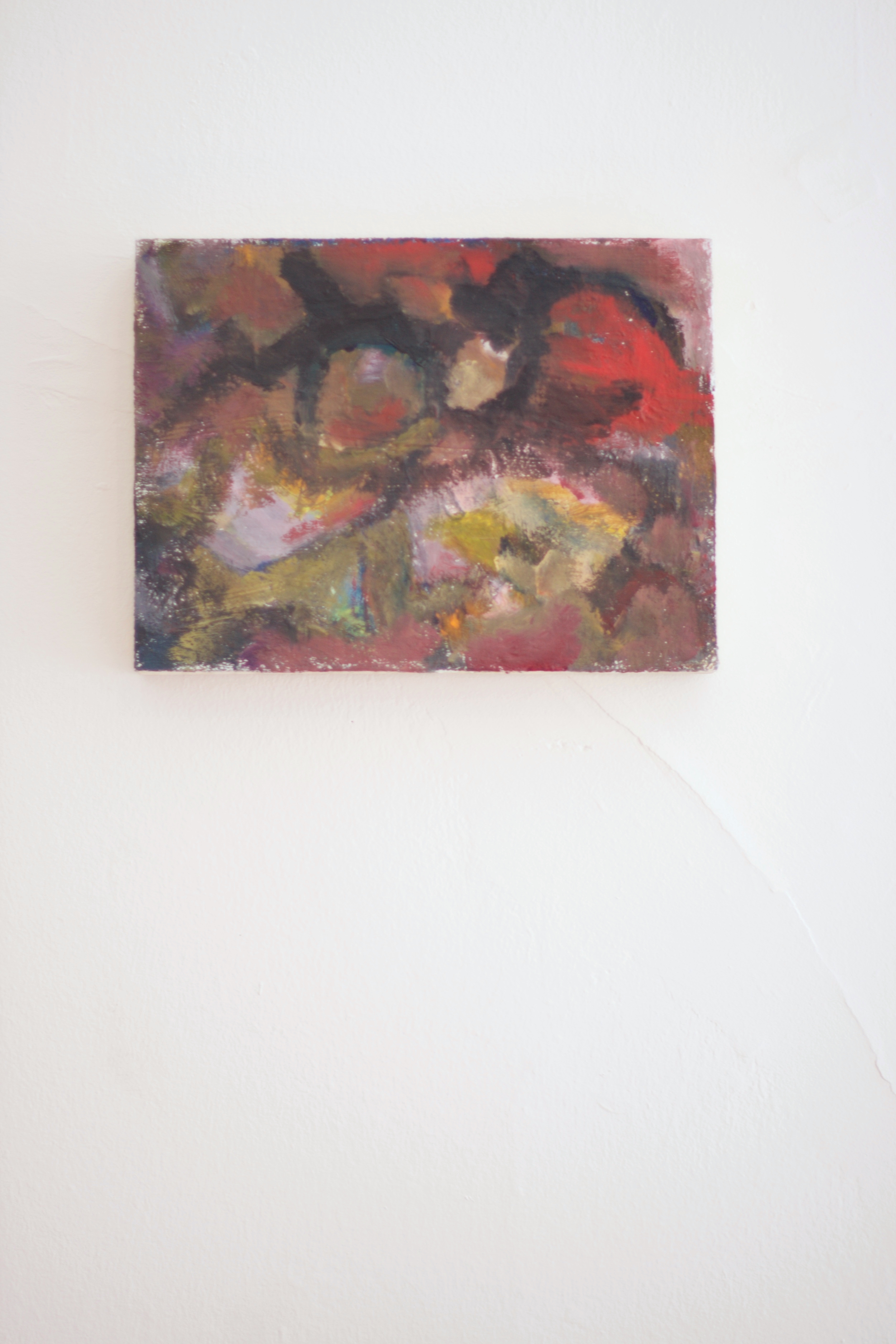 Abstract oil figure painting