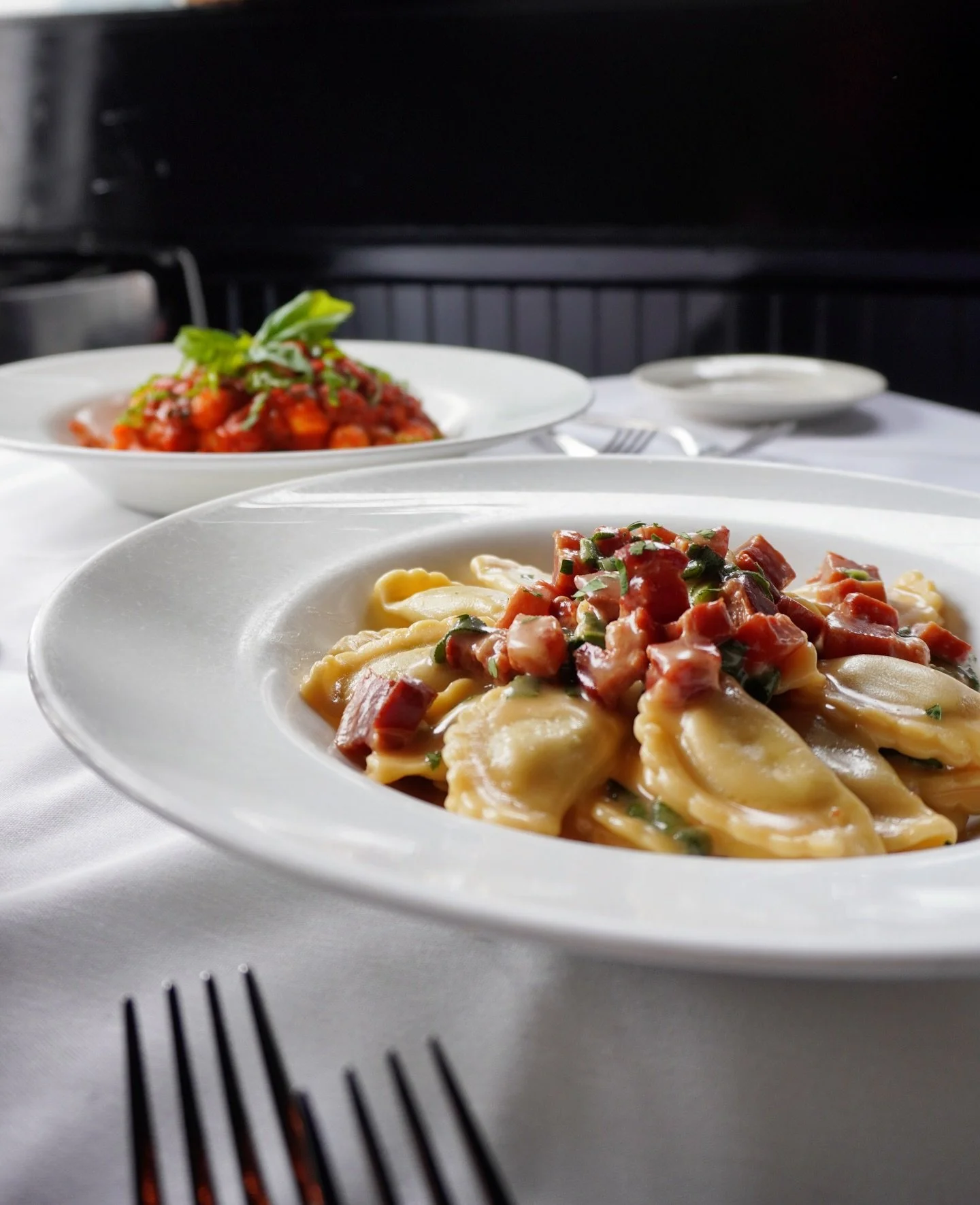 Agnolotti con Salvia 
Little pillows of heaven, drenched in buttery sage magic&hellip; the kind of flavor that makes you close your eyes after the first bite.
If you know, you know. If you don&rsquo;t&hellip; it&rsquo;s time.
Come taste one of Italy&