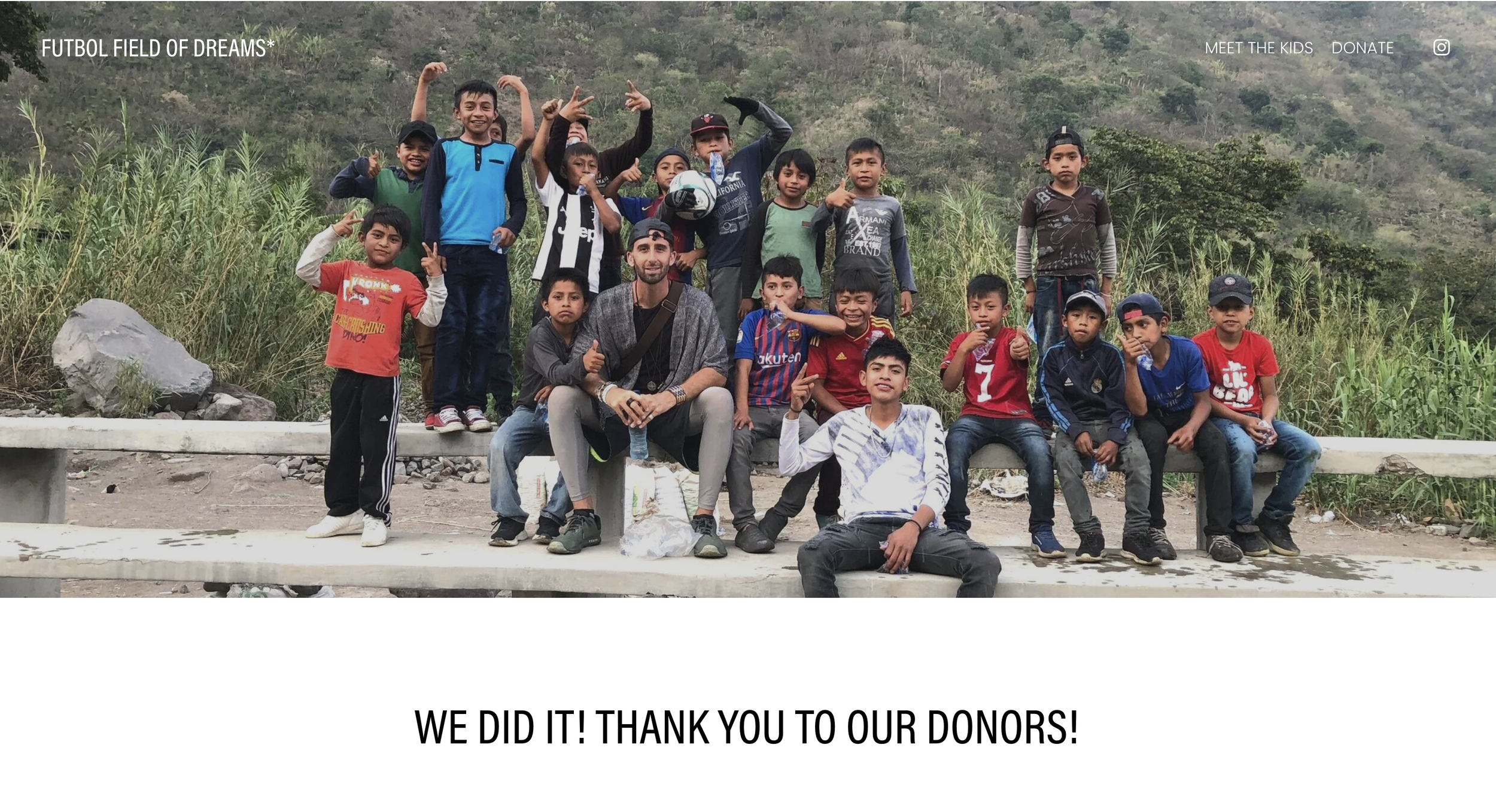   THANK YOU TO OUR DONORS &amp; MENTORS!   Azzurro Mallin, Shanna Nasiri, Salvatore Aurora, Albert Maghbouleh, Martin Lopez, Alice Bertay, Fabiano Caputo, Monica Glass, Lauren Alexander, Derek Williamson, Alissa Laguna, Andrea Adelman, Kyle Kesterson