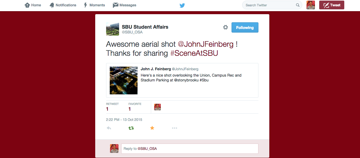 SBU Student Affairs Retweet:Mention.png