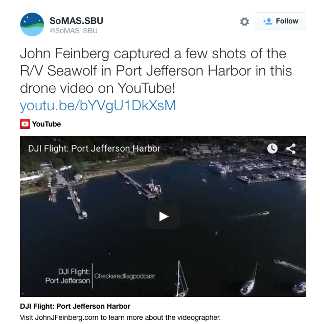 Stony Brook SOMAS Quote Retweet Drone Video.png