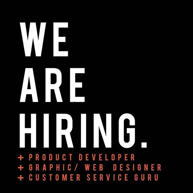 Rad humans... our little family is growing and we need help!  If you or someone you know would be a great fit for any of these roles email us at info@peaudeloup.com