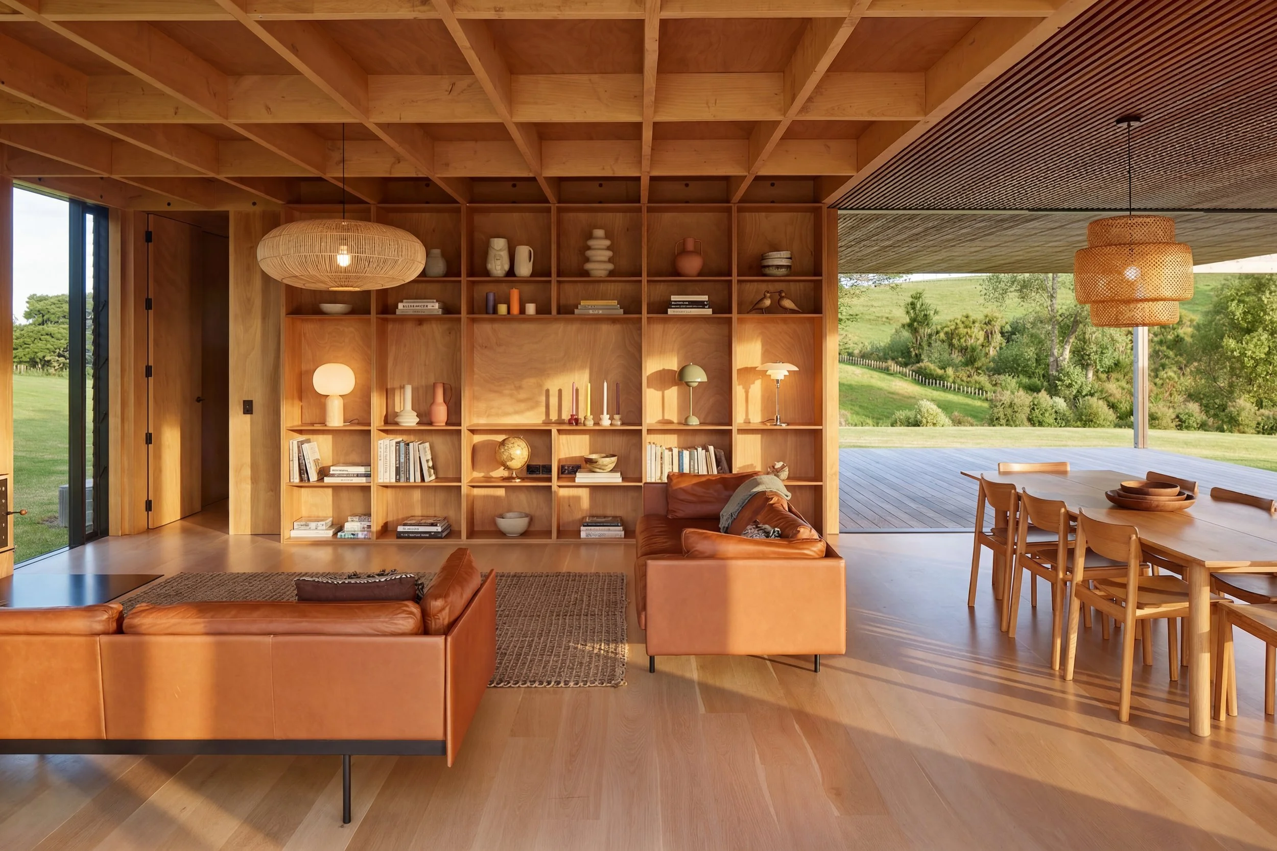 Timber farmhouse by Jo Aitken of Atelier Aitken shelving.jpg