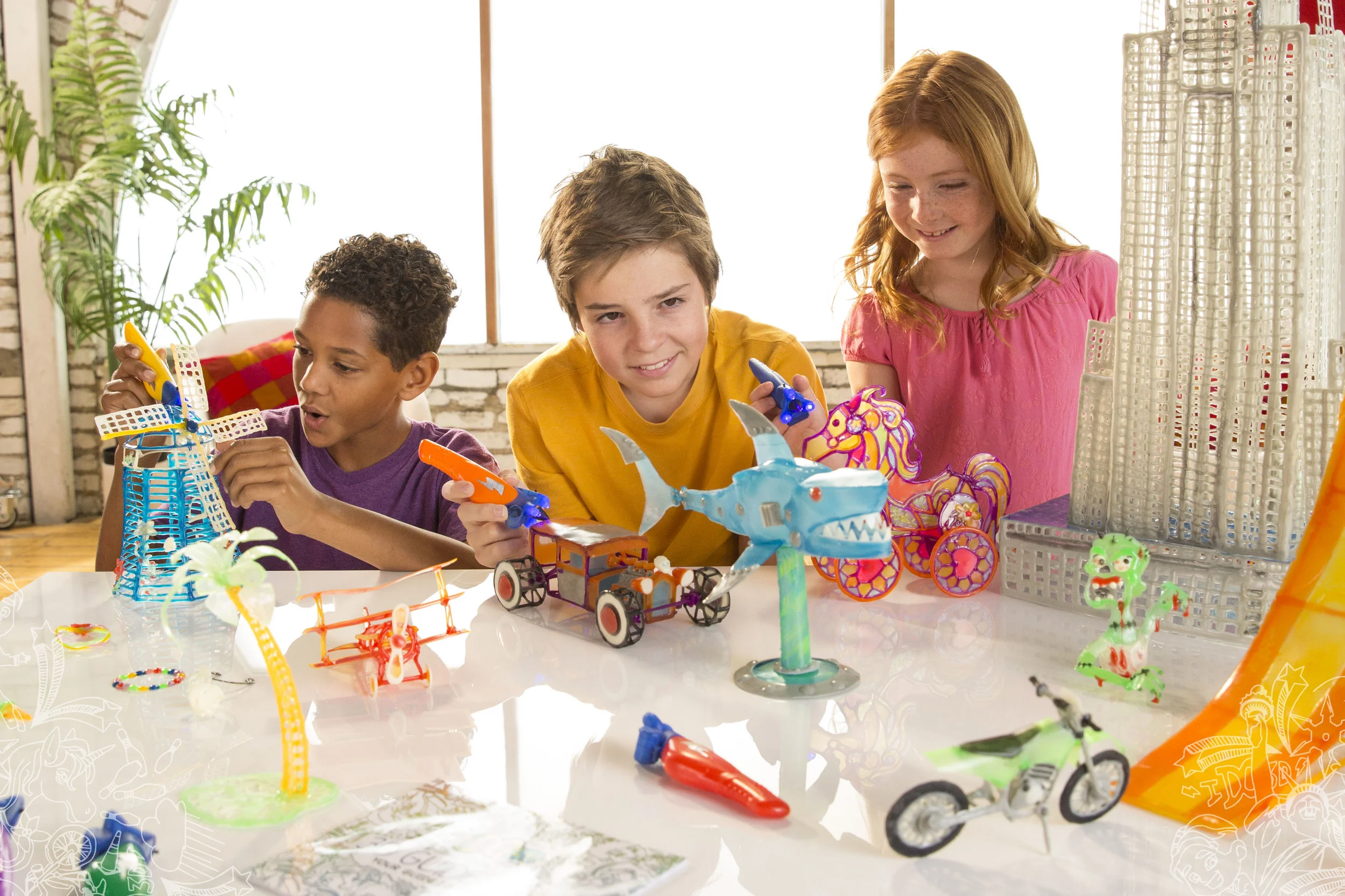 Kids with Toys