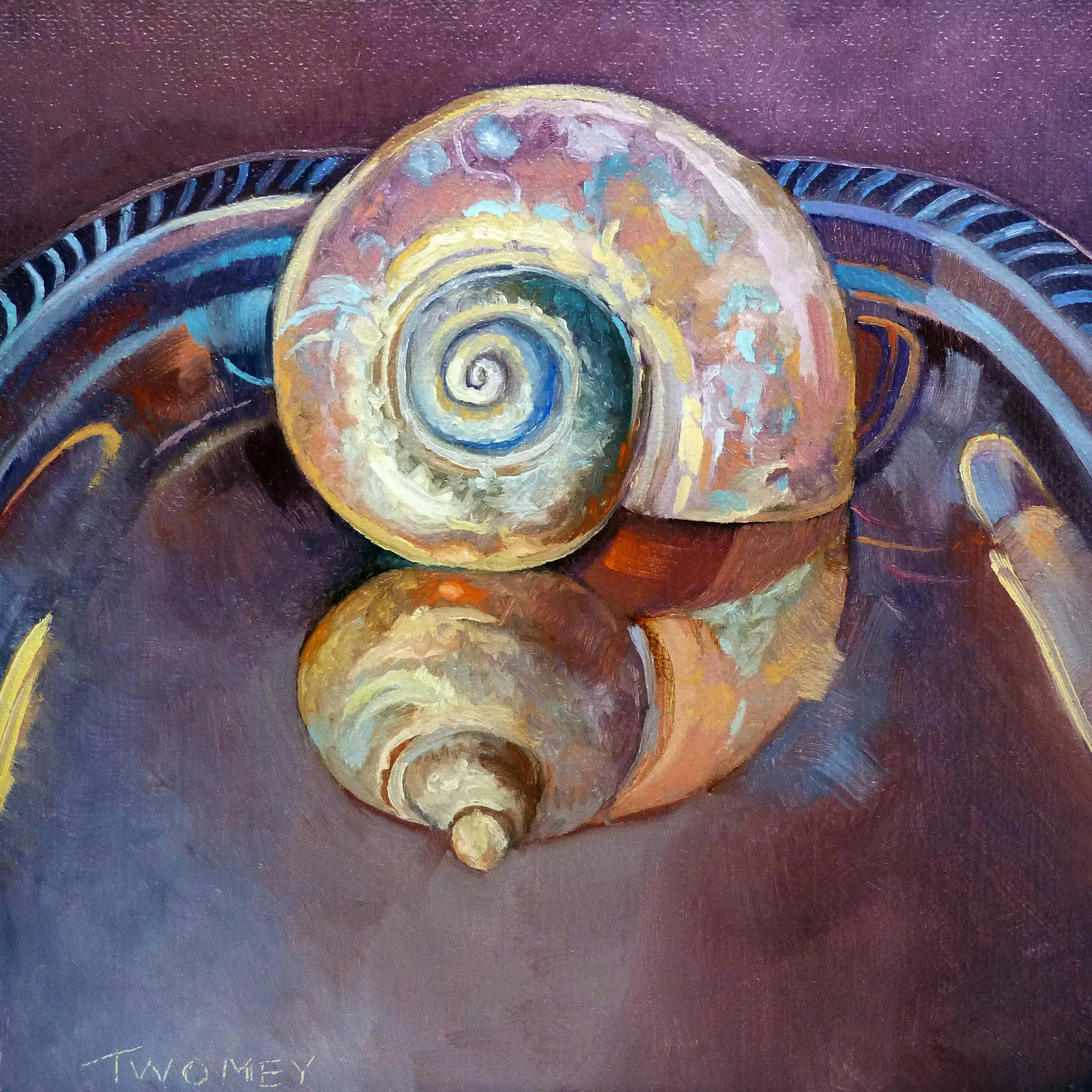 "Shell on a Silver Platter"
