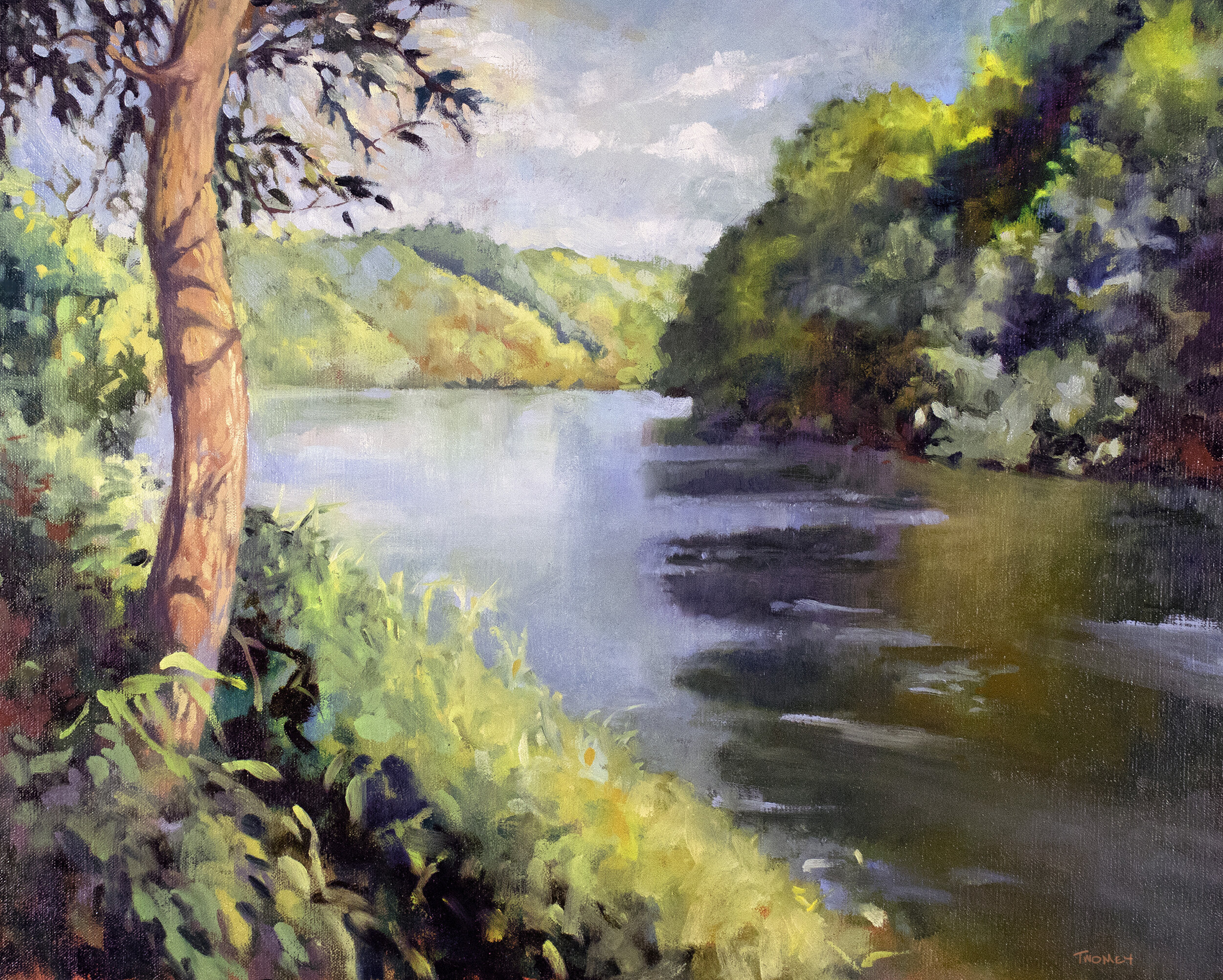 French Broad Afternoon (16 X 20")