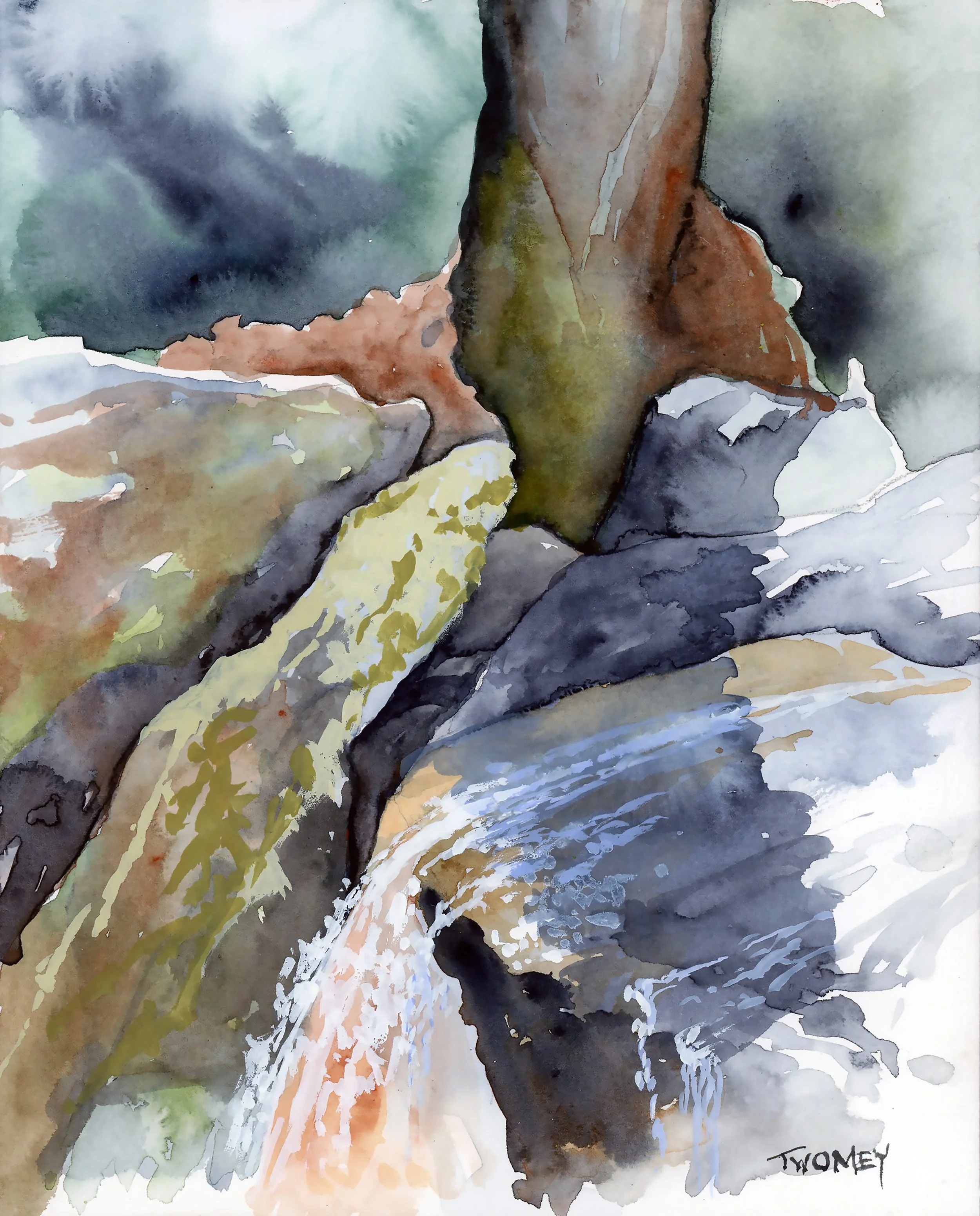 Waterfall Catawba (8" X 10") $300
