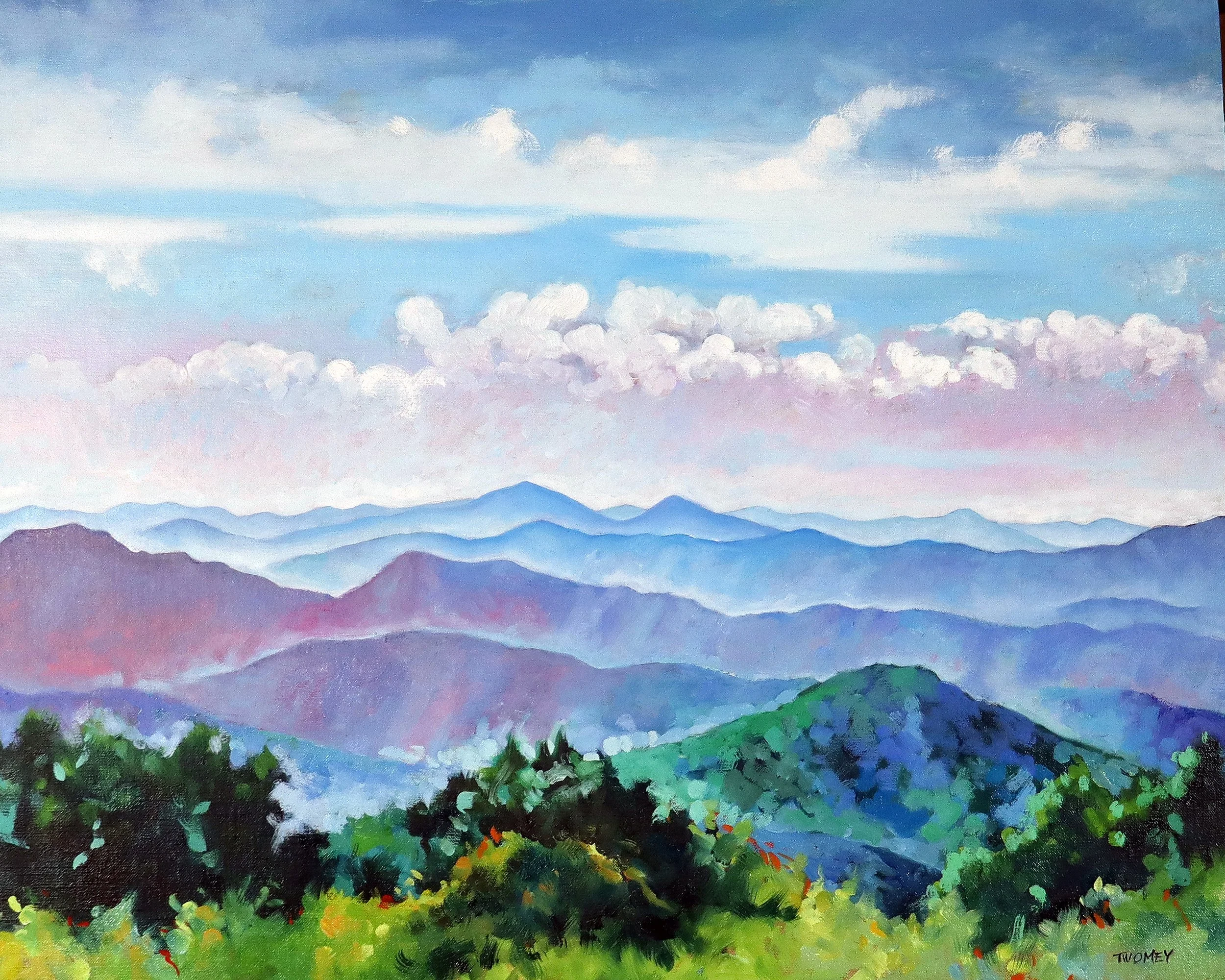 High Cirrus (20 X 24", 2023)
