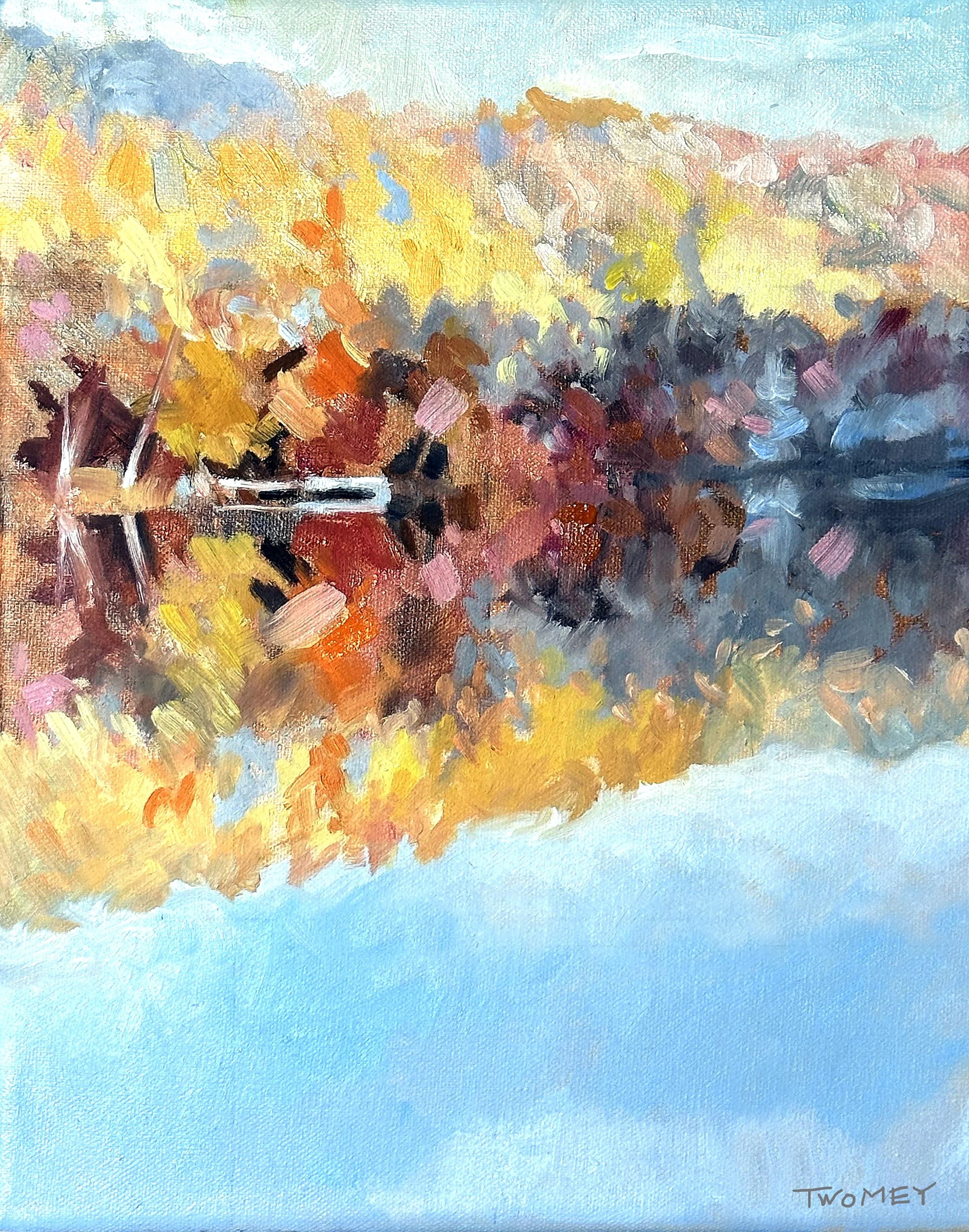 Early Morning Light, Kenilworth Lake (8 X 10", 2023)
