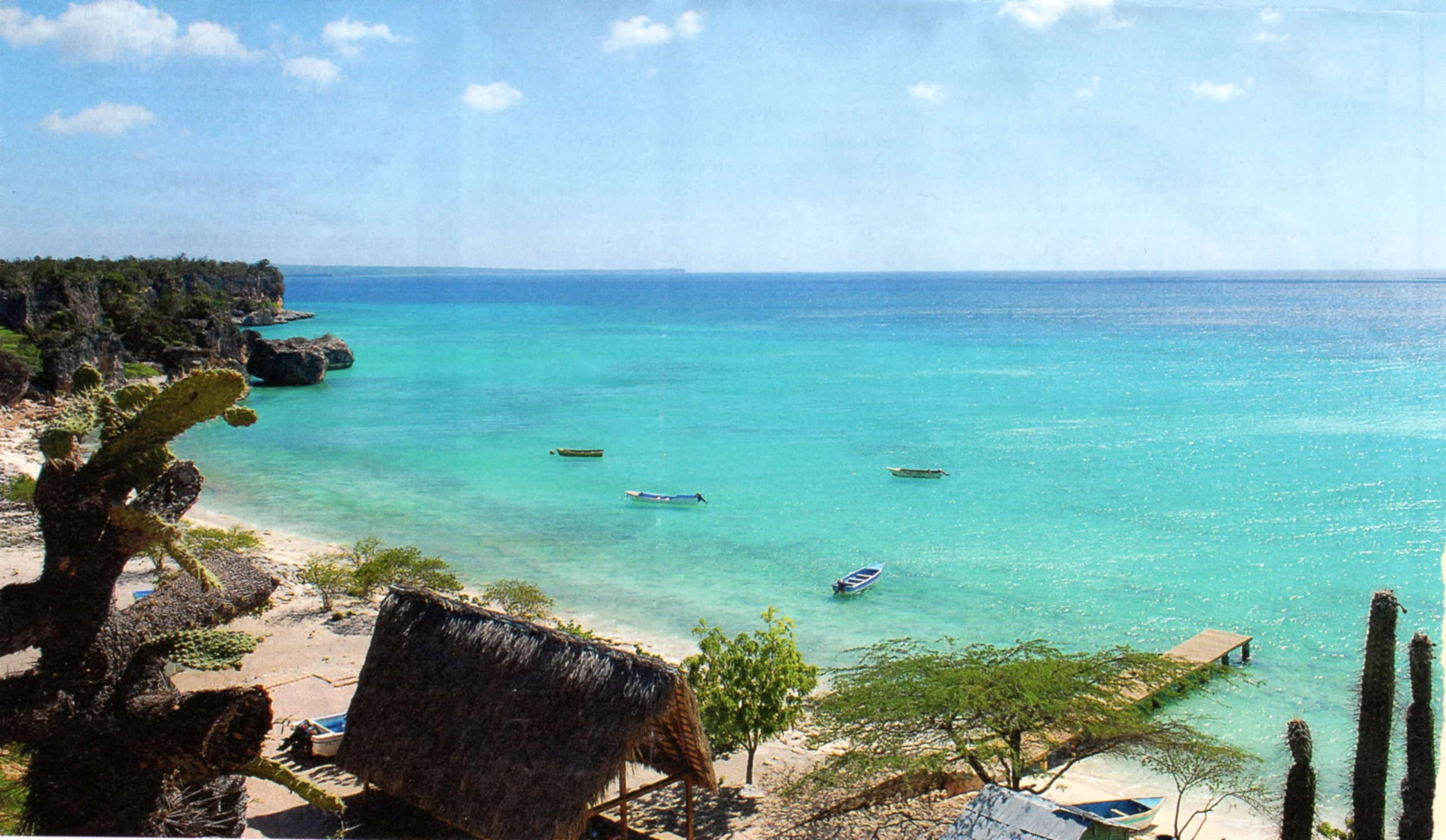 Remote Tropical Paradise .