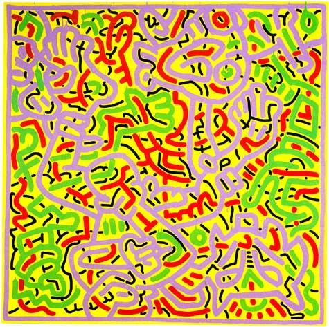 Keith Haring - Untitled 1985