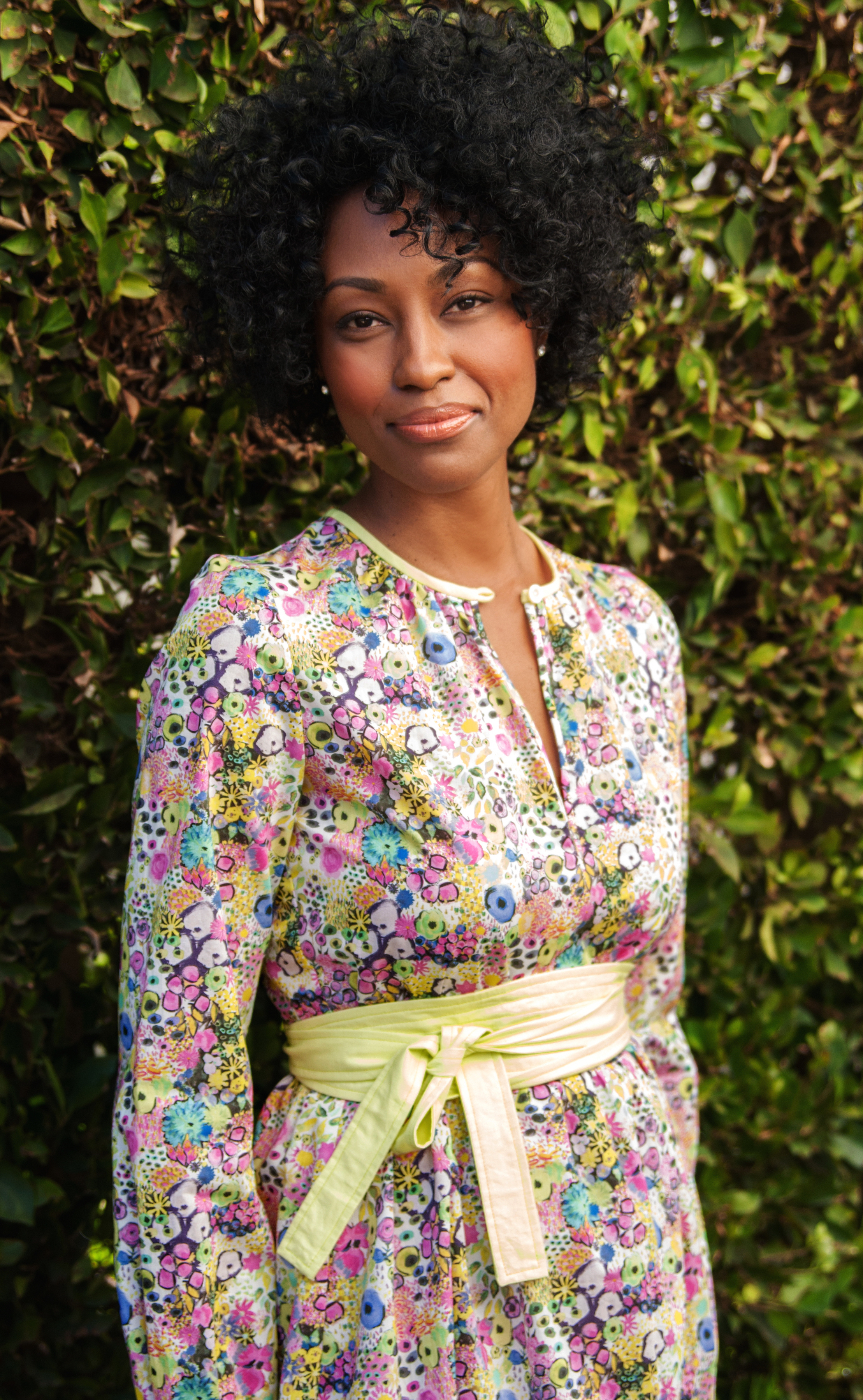 Long Sleeve Midi Dress in Liberty London Prints