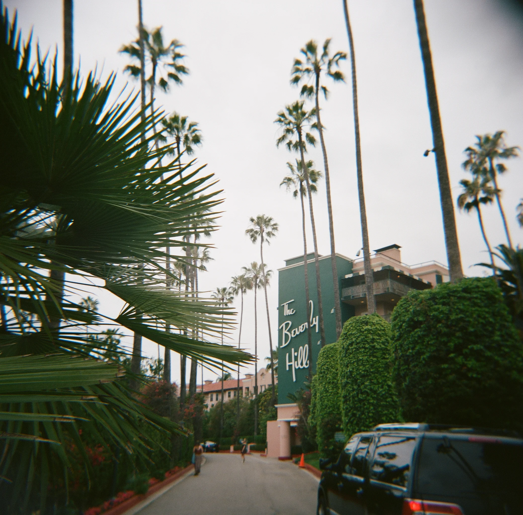 The Beverly HIls Hotel.