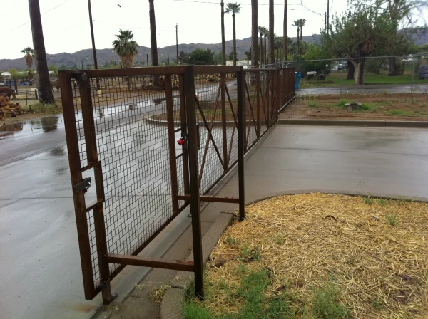 Another gate view