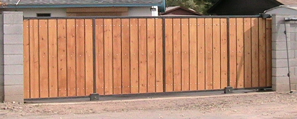 Dirk's gate installation