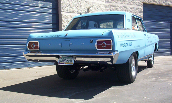 66 Fairlane Gasser, Semi daily Driver