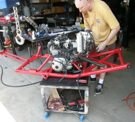 RX1 Engine install