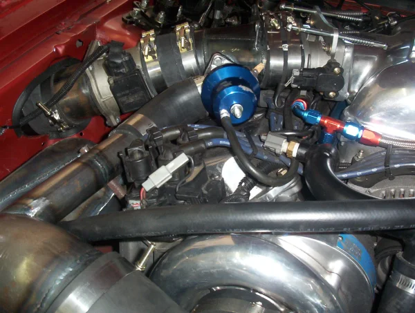 650 hp mustang blower plumbing