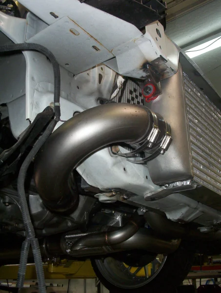 Acura intercooler plumbing