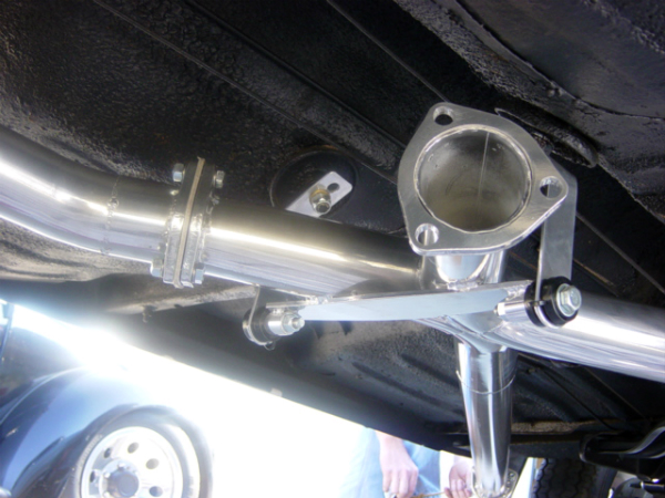 Gasser X pipe and exhaust mounts