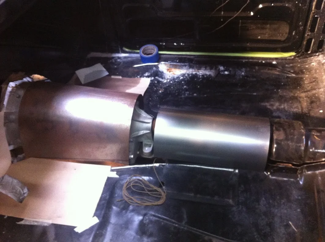 Reworking the transmission tunnel