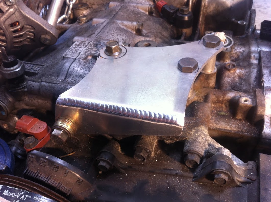 New alternator mount base