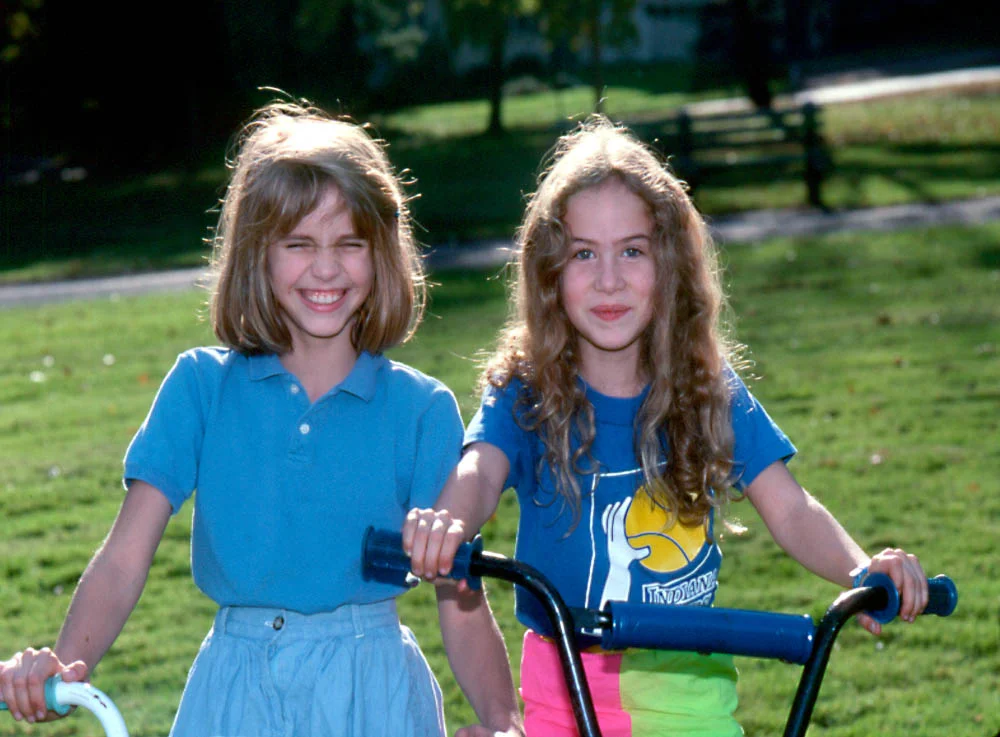 Emmy and Heather Nov 91.jpg