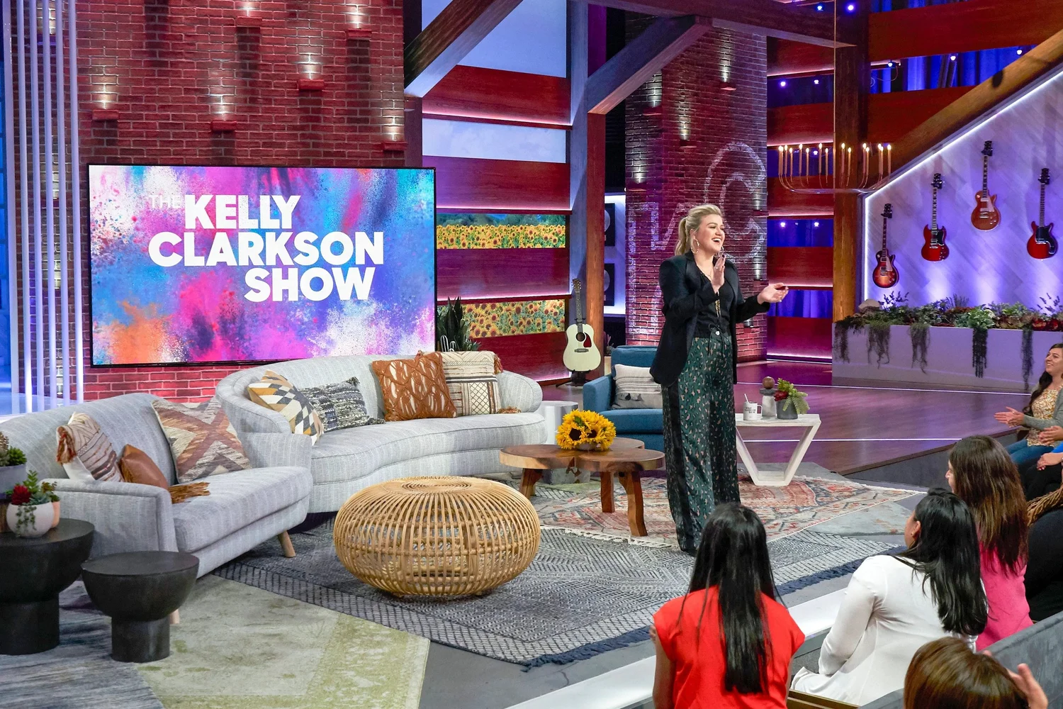 The Kelly Clarkson Show set