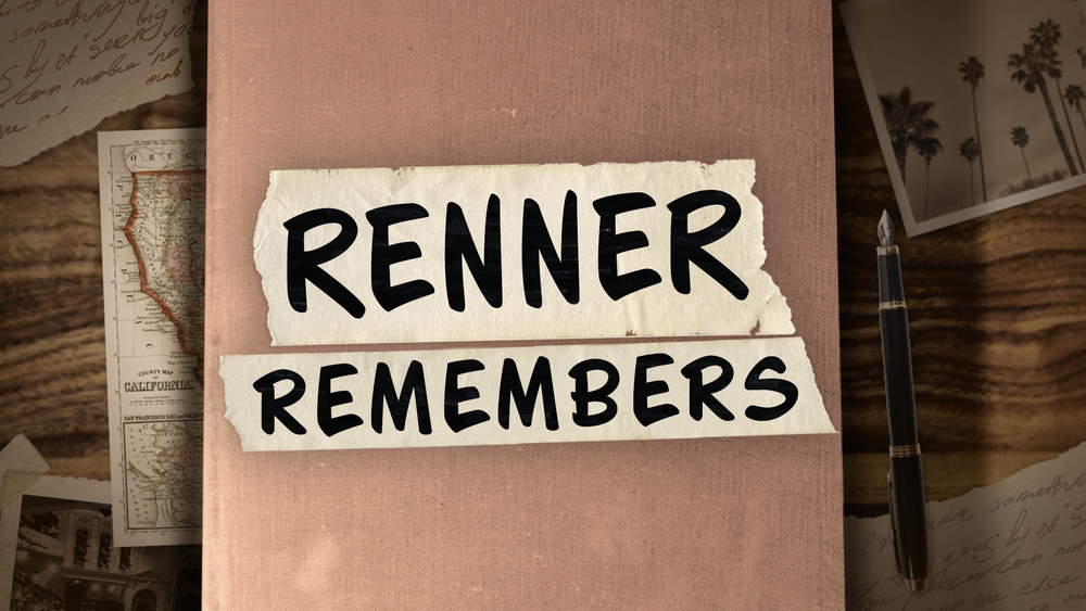 Renner Remembers segment graphic