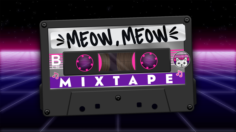 Meow Meow Mixtape game graphic