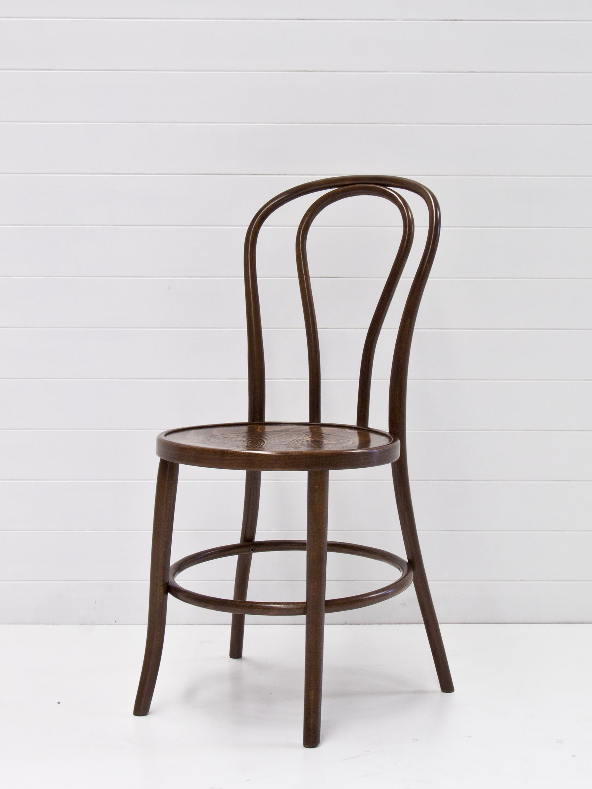 Walnut Bentwood Chair — Little Gray Station Wedding Styling & Hire