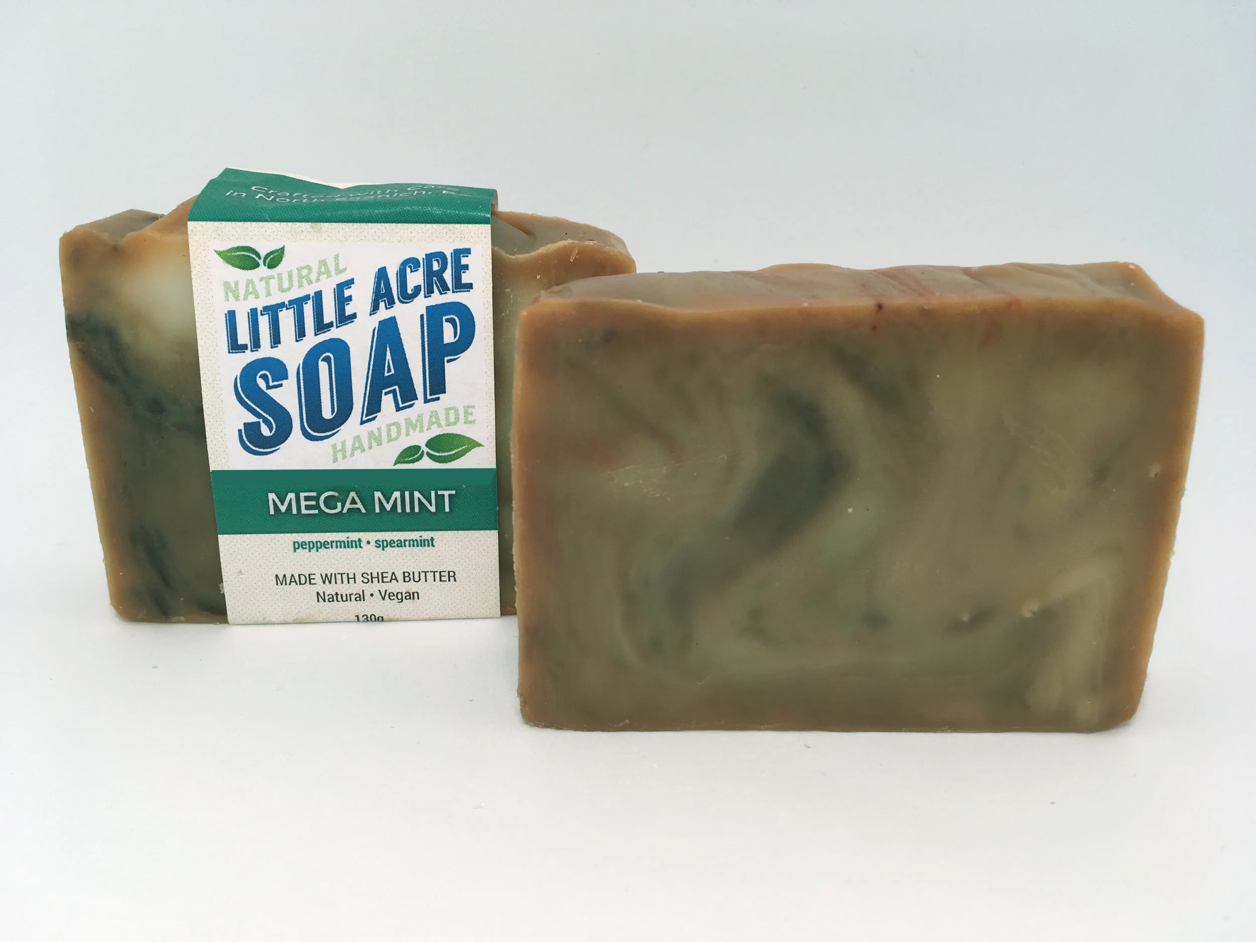 MEGA MINT A bright and refreshing blend of Peppermint and Spearmint. Wake up and smell the soap! Let's get this day started!