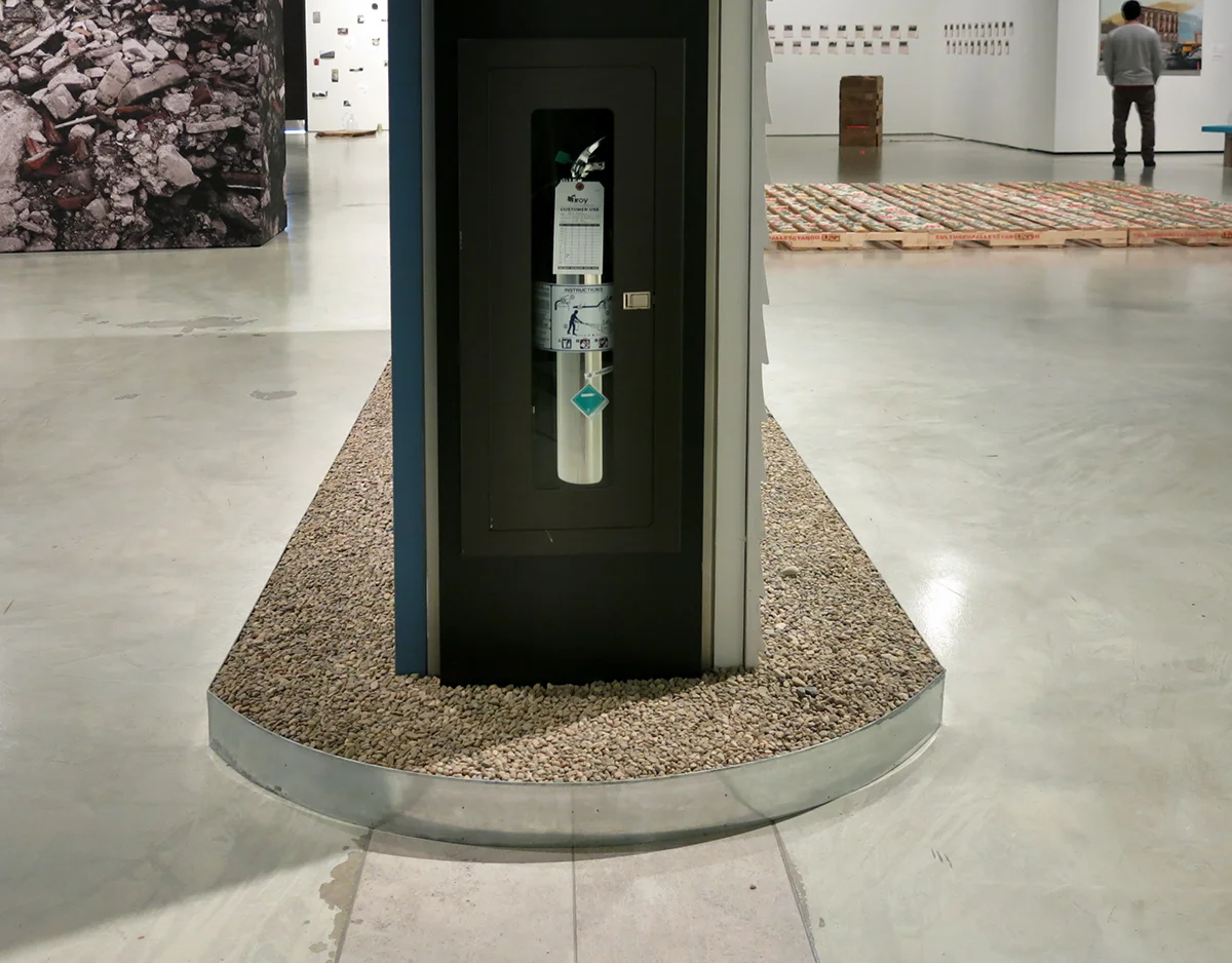 Title wall, side view with extinguisher, low res.jpg