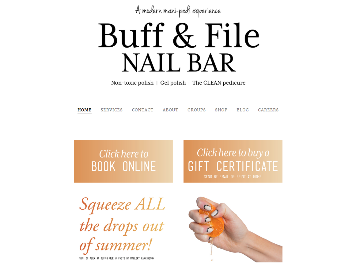 Buff & File Nail Bar