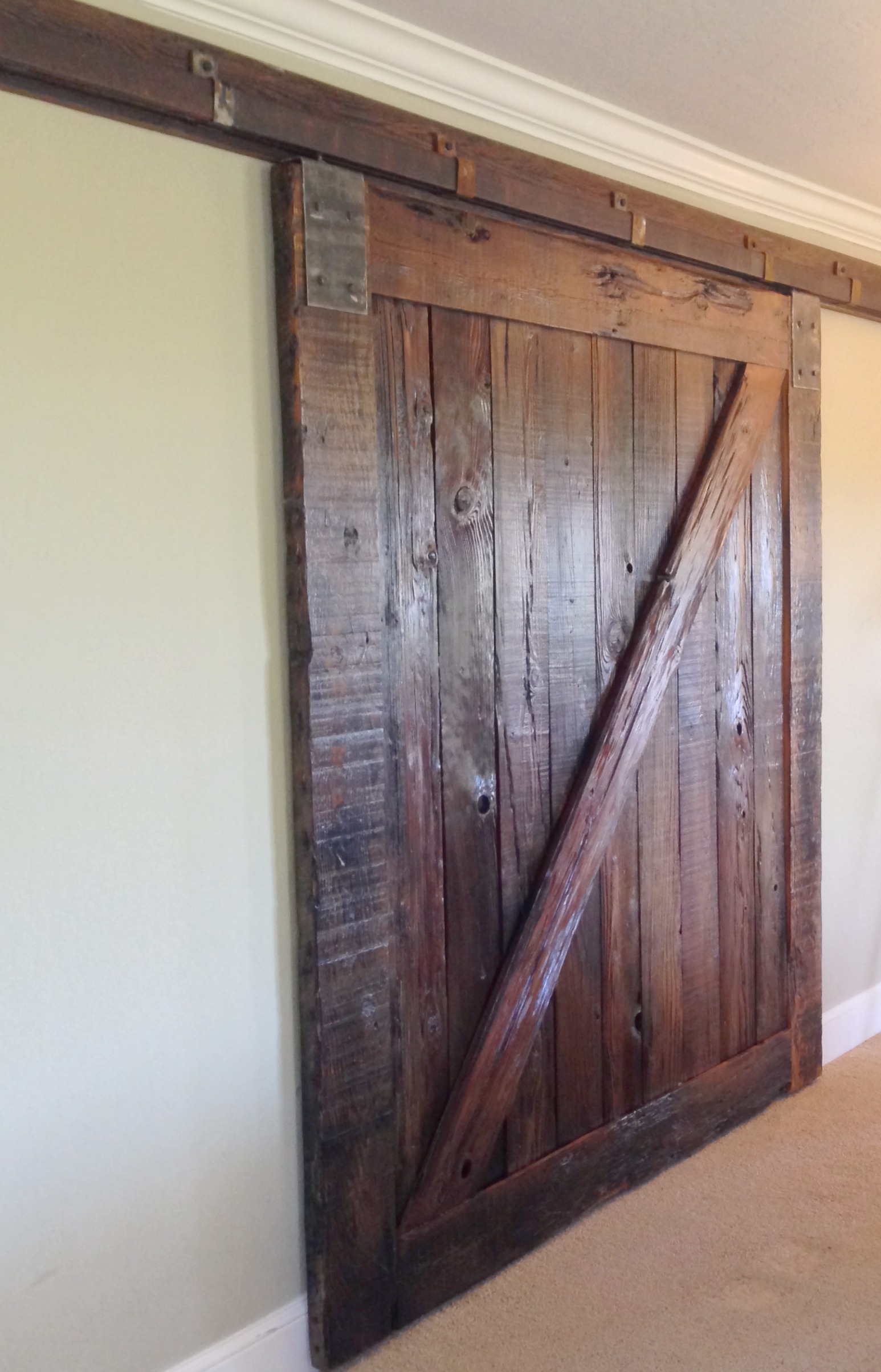 Mega Darling Sliding Barn Door - made for a restaurant