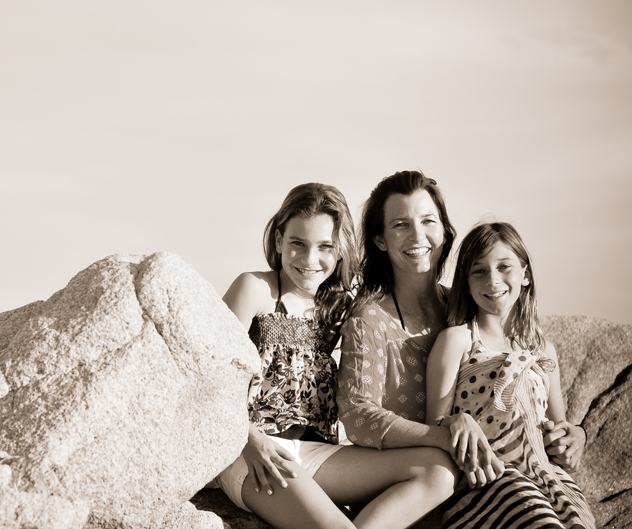My girls who make me laugh, yell and cry.
