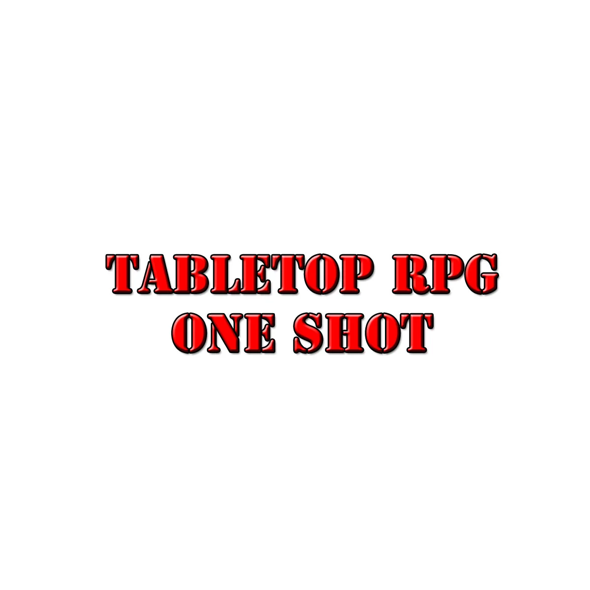 Running a One Shot Tips