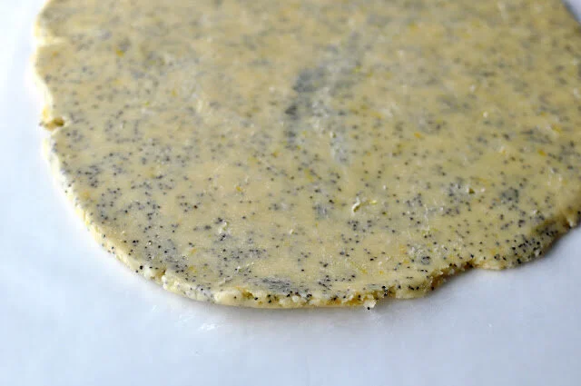 Lemon Poppy Seed Shortbread