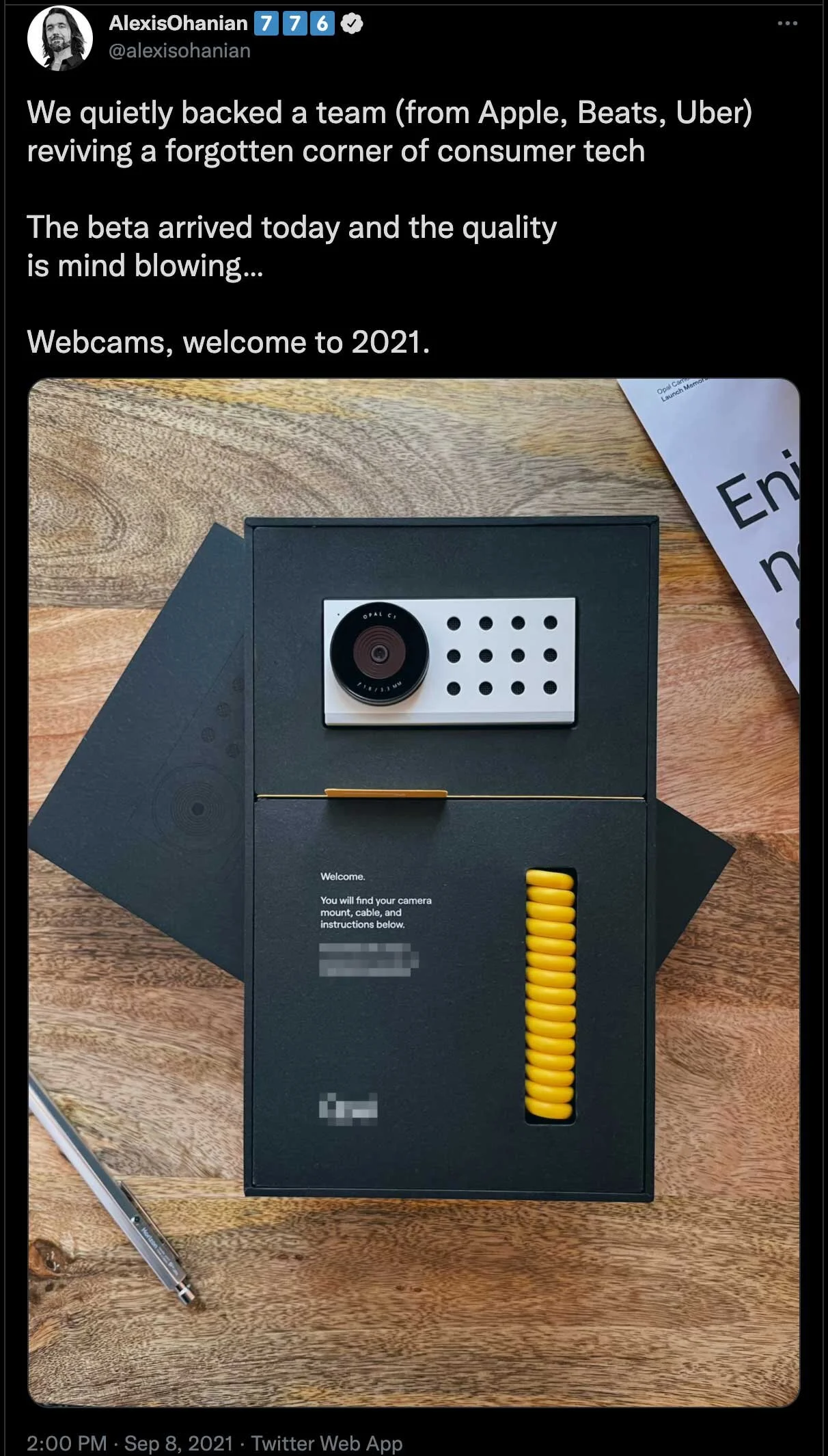 OPAL CAMERA IMINENT