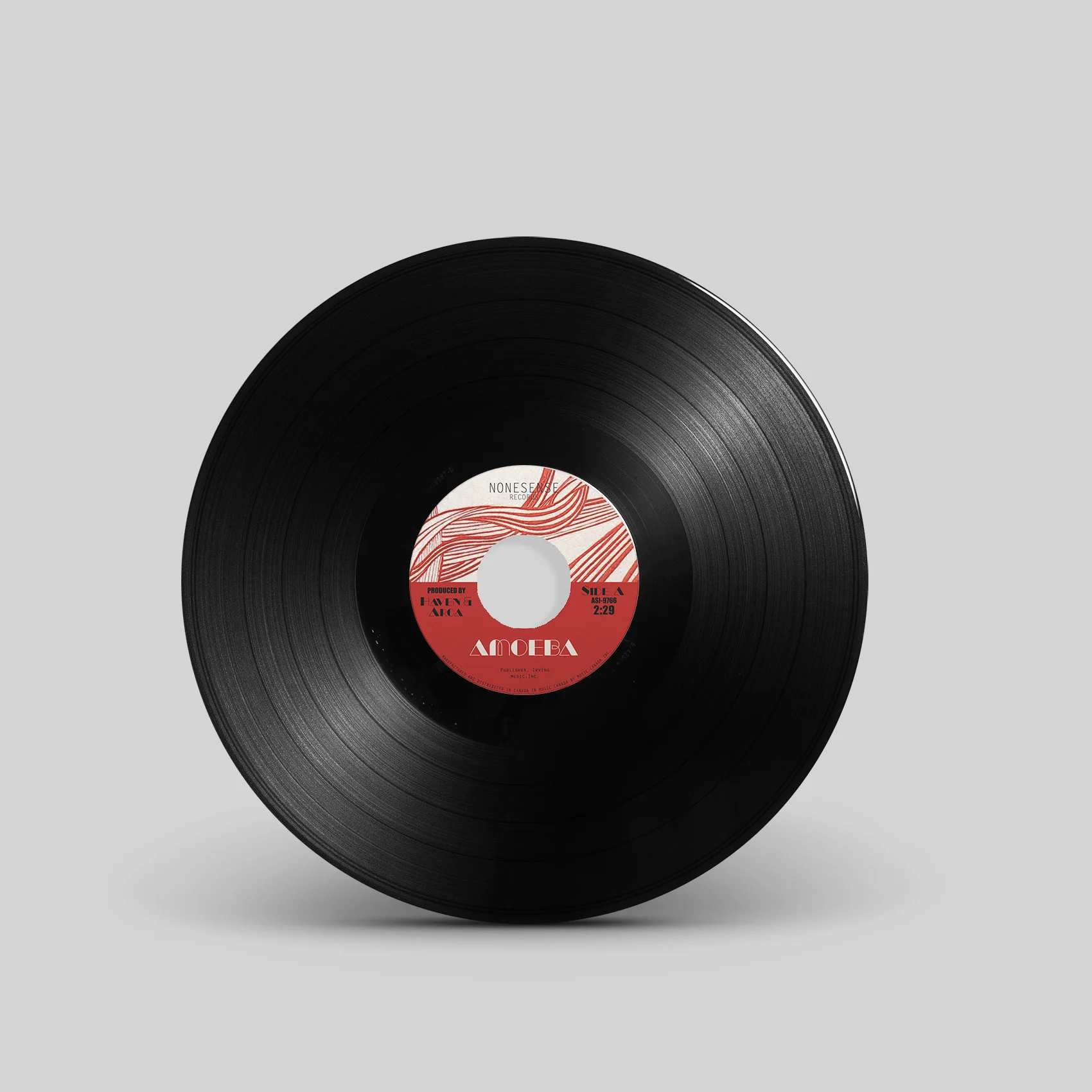 Cover and Record Label Personal Electronic Album