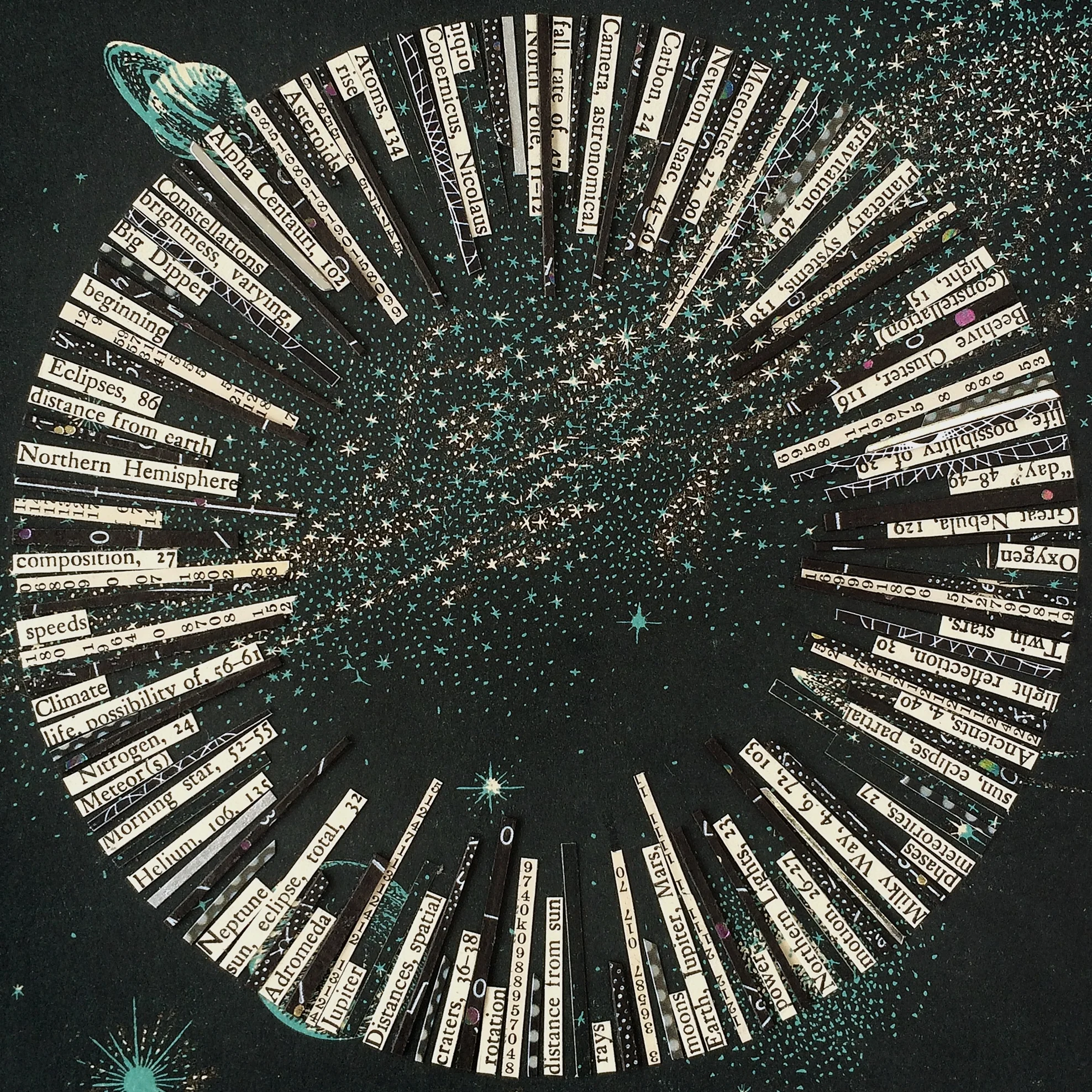 All About the Stars 2015 6" x 6" (SOLD)