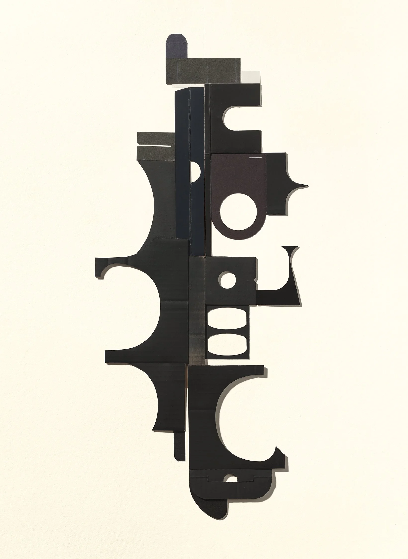Black COnstruction No.2,  22 x 30 2026 