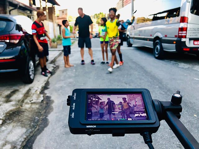 Fun shoot today in S&atilde;o Gon&ccedil;alo, Rio de Janeiro, Brazil. AFASE is doing great work in the community with sports. #dp #behindthescenes #sonyfs7