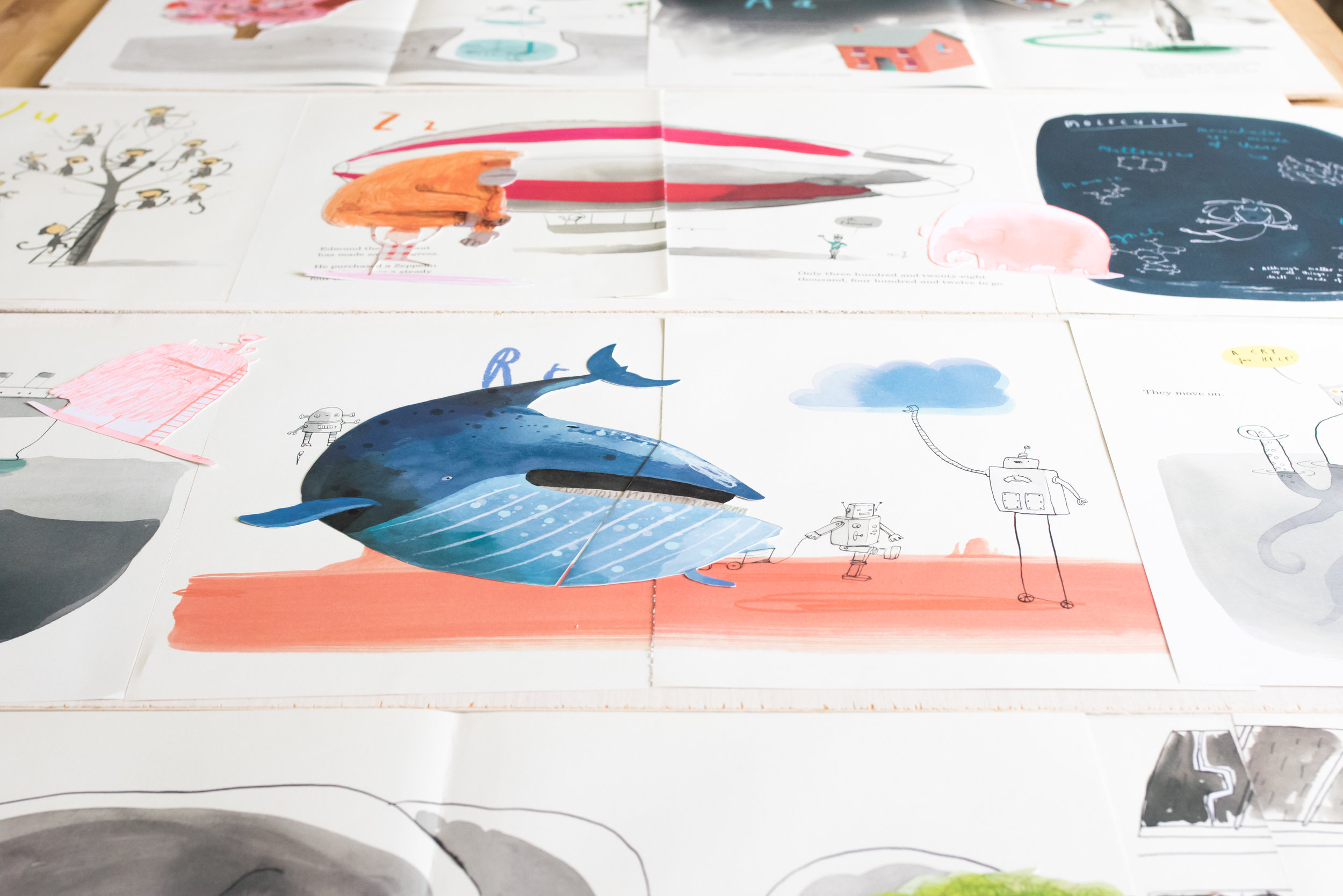 Starting to get some layouts done. 