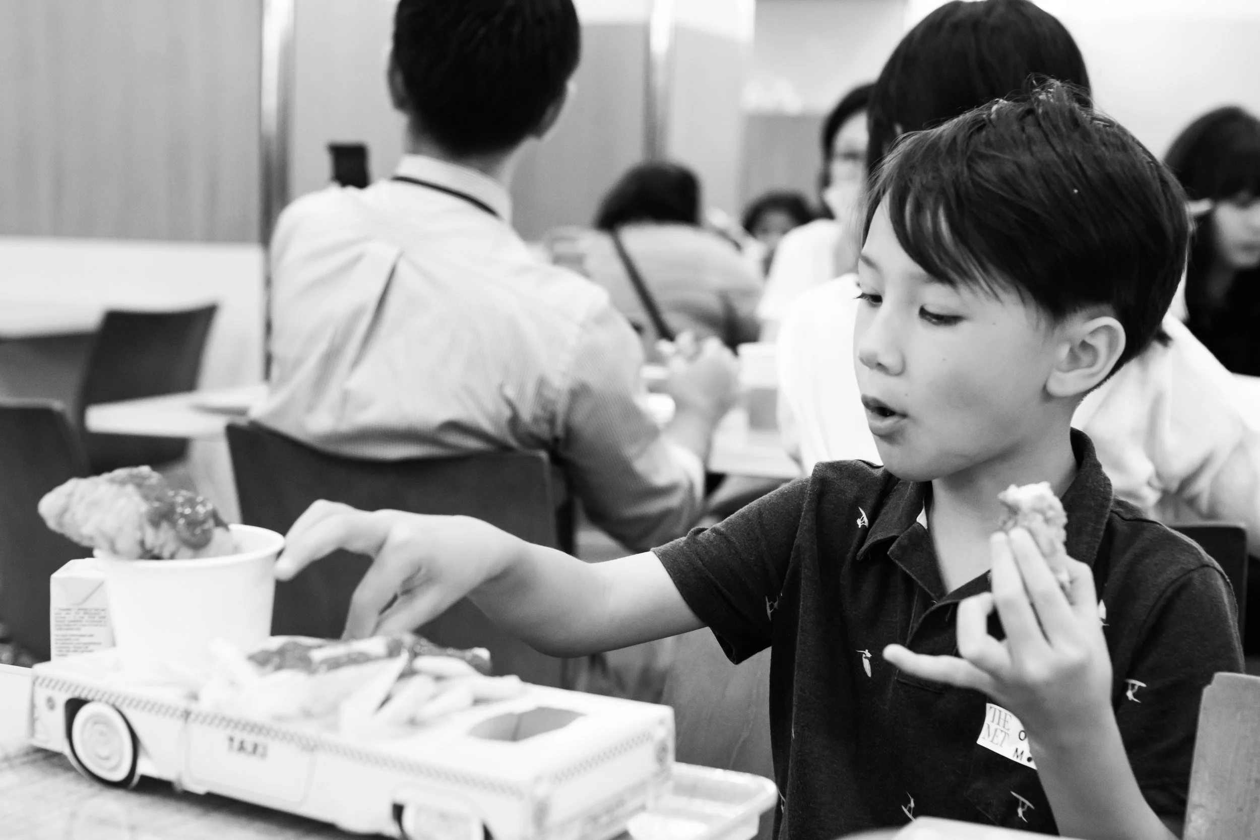It was just a one day trip, so we didn't have time to leave the museum for a long lunch. We ate at the museum cafeteria!
