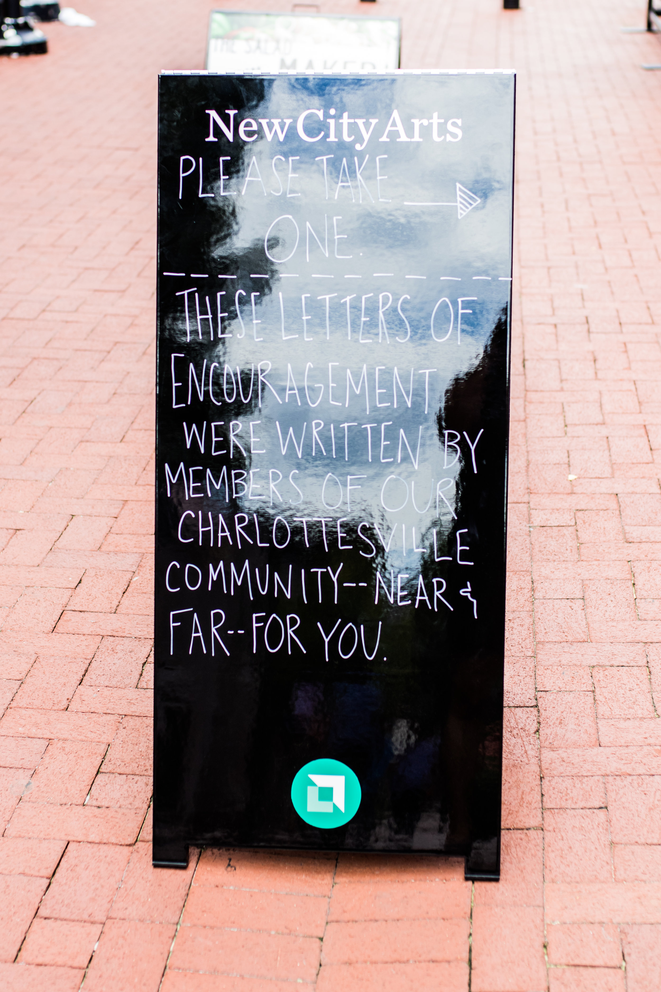 New City Arts at Welcome Gallery had an amazing project steps from Water Street. Community members had written letters that were available for those walking by. The kids chose one, and inside was the most beautiful drawing and poem. 