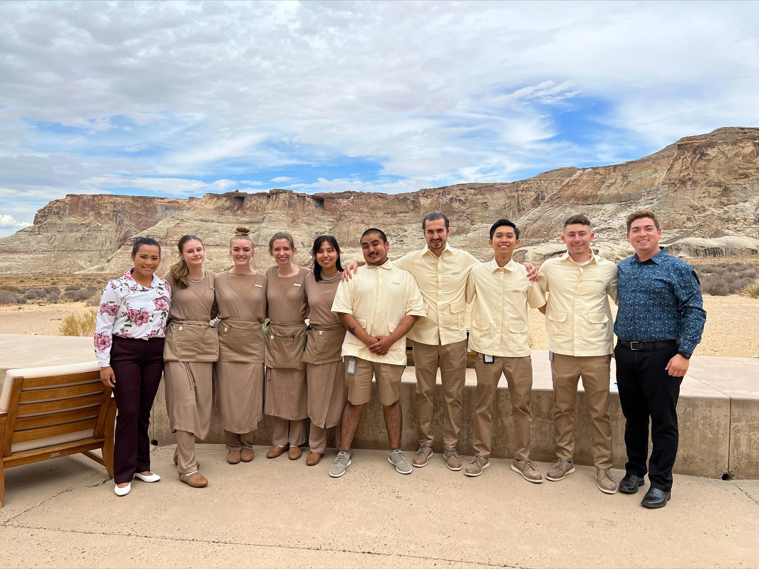 Finery for Luxury Resort Amangiri | Uniform Collection
