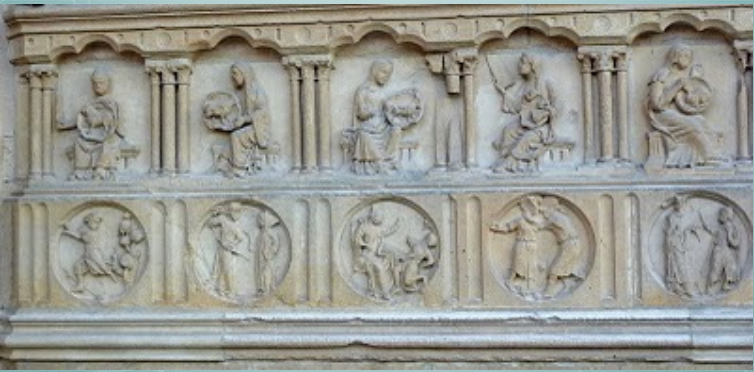 12 Bas-Reliefs
