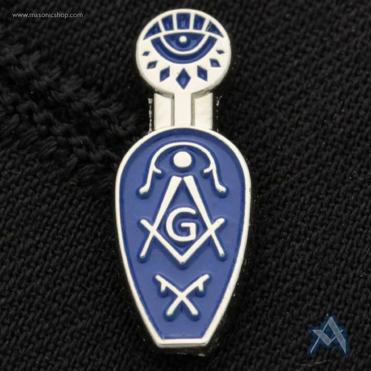 The Blue Slipper Pin